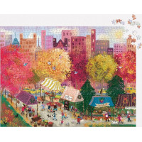 Galison Puzzle Jeseň na Mestskom trhu 1000 dielikov