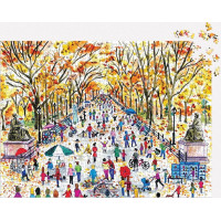 Galison Puzzle Jeseň v Central Parku 1000 dielikov