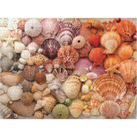 Galison Puzzle Žiarivé mušle 1000 dielikov