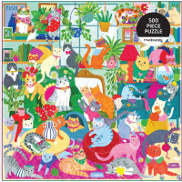 Mudpuppy Rodinné puzzle Sobotné popoludnie 500 dielikov
