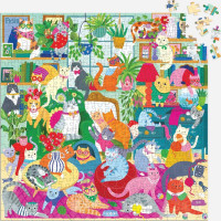 Mudpuppy Rodinné puzzle Sobotné popoludnie 500 dielikov