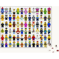 Chronicle Books Puzzle LEGO® Minifigúrky 1000 dielikov
