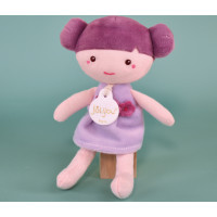 Doudou Jolijou Bábika Elsa 16 cm fialová