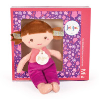 Doudou Jolijou Bábika Mia 16 cm fuchsia