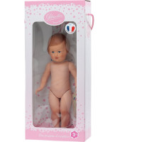 Petitcollin Kúpacia bábika 40 cm Françoise (modré oči)