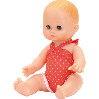 Petitcollin Bábika 28 cm v kabínke Petit Câlin Deauville