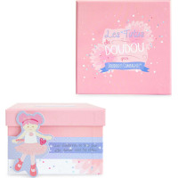 Doudou Jolijou Bábika mini baletka "Les Tutus" 23 cm