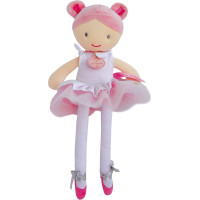 Doudou Jolijou Bábika baletka Lily Rose 36 cm