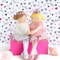 Doudou Jolijou Bábika princezná Agathe 30 cm
