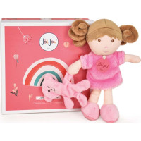 Doudou Jolijou Bábika Miss Rose 21 cm