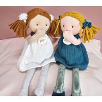 Doudou Jolijou Bábika Nina 30 cm