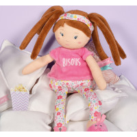 Doudou Jolijou Bábika LES PIPELLETTES 25 cm 1 ks