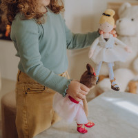 Doudou Jolijou Bábika baletka Anais 35 cm