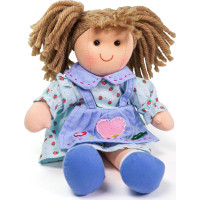 Bigjigs Toys Látková bábika Grace 28 cm