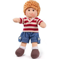 Bigjigs Toys Látková bábika Harry 28 cm