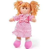 Bigjigs Toys Látková bábika Sophie 28 cm