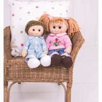 Bigjigs Toys Látková bábika Molly 38 cm