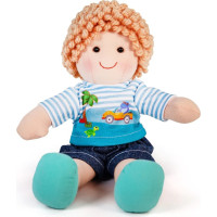Bigjigs Toys Látková bábika Robin 30 cm