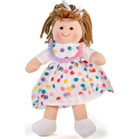 Bigjigs Toys Látková bábika Phoebe 25 cm