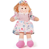 Bigjigs Toys Látková bábika Shannon 25 cm
