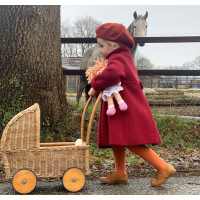 Bigjigs Toys Látková bábika Poppy 28 cm