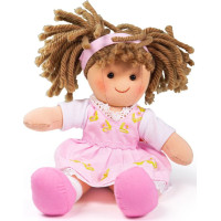 Bigjigs Toys Látková bábika Rose 28 cm