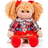 Bigjigs Toys Látková bábika Mandie 34 cm
