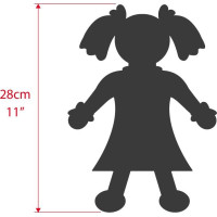Bigjigs Toys Látková bábika Jessika 28 cm