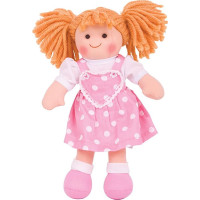 Bigjigs Toys Látková bábika Ruby 28 cm