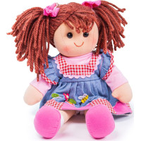 Bigjigs Toys Látková bábika Melody 34 cm