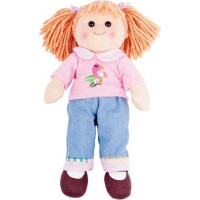 Bigjigs Toys Látková bábika Molly 38 cm
