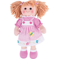 Bigjigs Toys Látková bábika Eva 34 cm