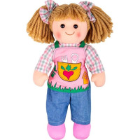 Bigjigs Toys Látková bábika Elsie 34cm