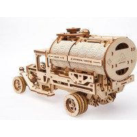 Ugears 3D drevené mechanické puzzle UGM-11 Nákladiak s cisternou