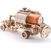 Ugears 3D drevené mechanické puzzle UGM-11 Nákladiak s cisternou
