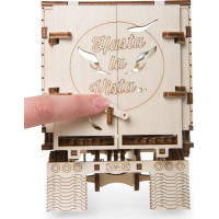 Ugears 3D drevené mechanické puzzle Náves pre ťahač Heavy Boy