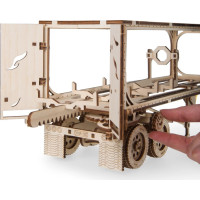 Ugears 3D drevené mechanické puzzle Náves pre ťahač Heavy Boy