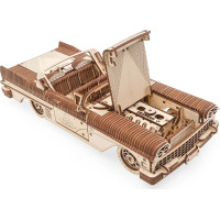 Ugears 3D drevené mechanické puzzle VM-05 Auto (50&#39;s convertible)