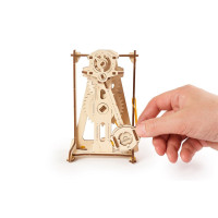 Ugears 3D drevené mechanické puzzle STEM výukové kyvadlo