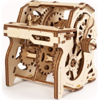 Ugears 3D drevené mechanické puzzle STEM výuková prevodovka