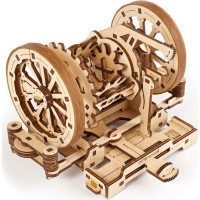 Ugears 3D drevené mechanické puzzle STEM výukový diferenciál