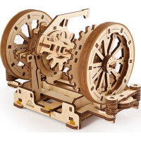 Ugears 3D drevené mechanické puzzle STEM výukový diferenciál