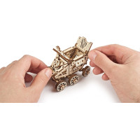 Ugears 3D drevené mechanické puzzle Bugina z Marsu