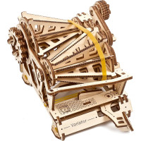 Ugears 3D drevené mechanické puzzle STEM výukový variátor