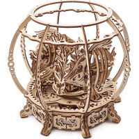 Ugears 3D drevené mechanické puzzle Mechanické akvárium