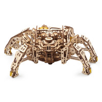 Ugears 3D drevené mechanické puzzle Šestinohý prieskumník (hexapod)