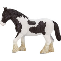 Mojo Clydesdale kôň čiernobiely