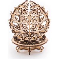 Ugears 3D drevené mechanické puzzle Kvetina