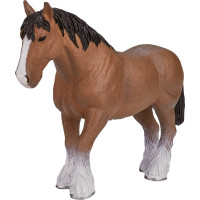 Mojo Kôň Clydesdale hnedý