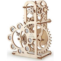 Ugears 3D drevené mechanické puzzle Dynamometer